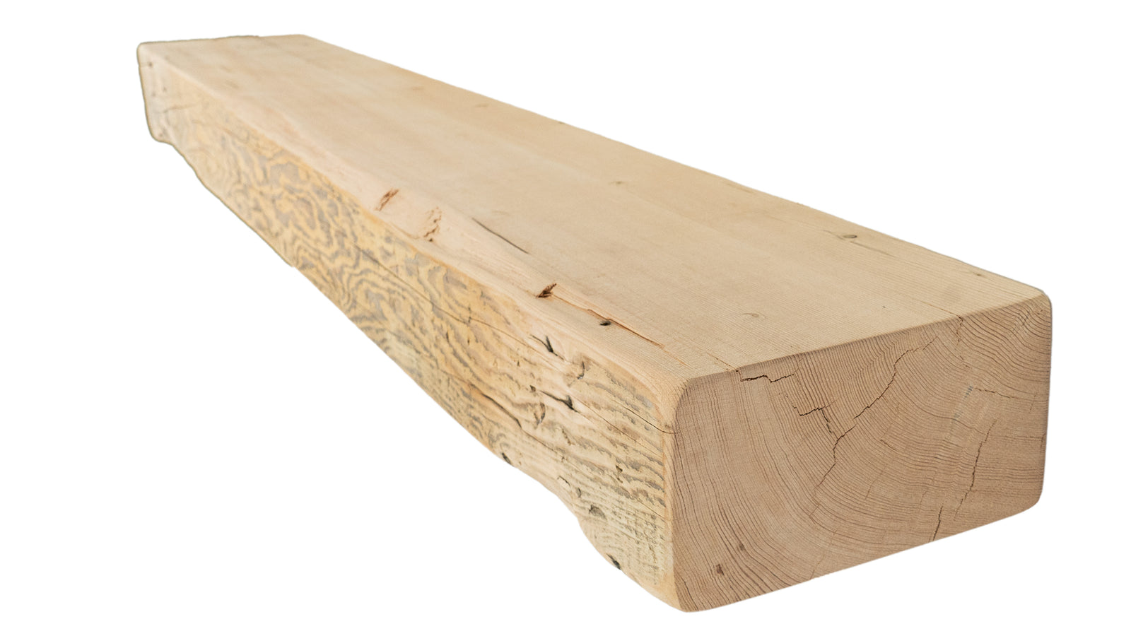 Reclaimed Wood Fireplace Mantel - Dakota Timber Co - Fireplace Mantels