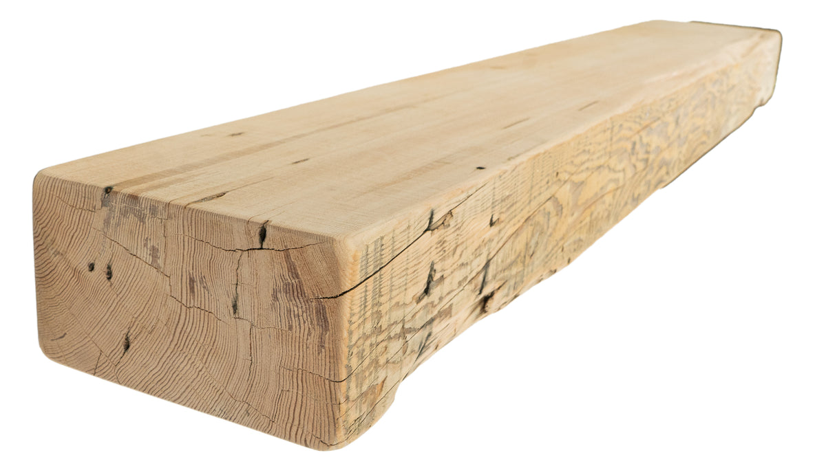 Reclaimed Wood Fireplace Mantel - Dakota Timber Co - Fireplace Mantels