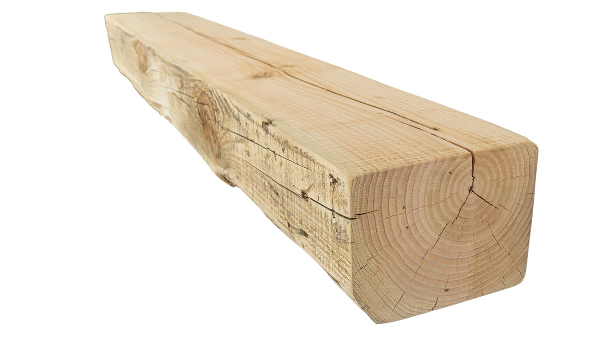 Reclaimed Wood Fireplace Mantel - Dakota Timber Co - Fireplace Mantels