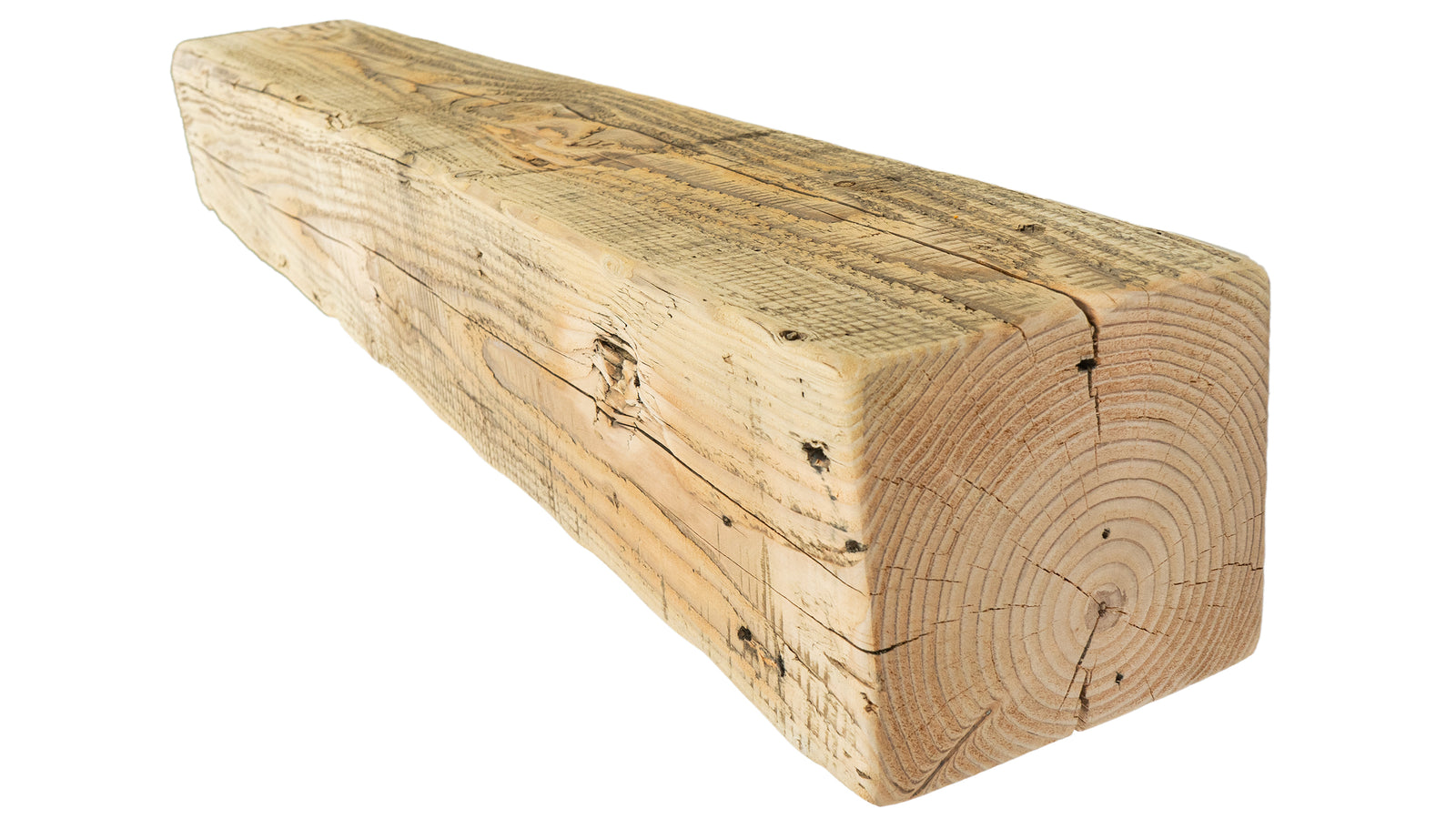 Reclaimed Wood Fireplace Mantel - Dakota Timber Co - Fireplace Mantels