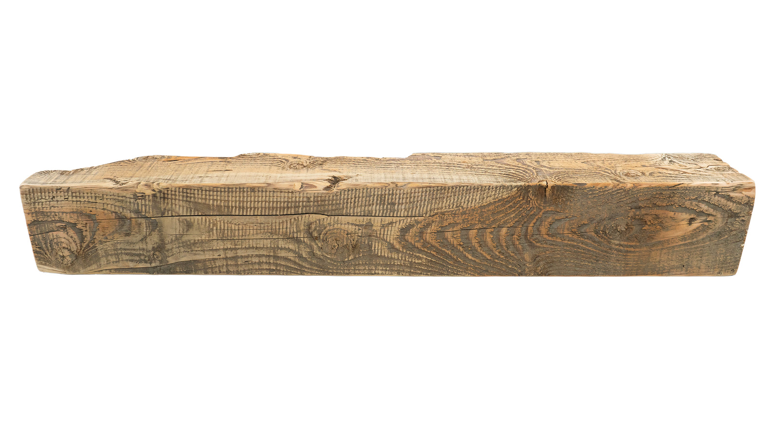 Reclaimed Wood Fireplace Mantel - Dakota Timber Co - Fireplace Mantels