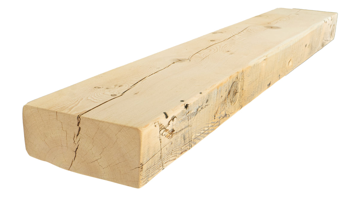 Reclaimed Wood Fireplace Mantel - Dakota Timber Co - Fireplace Mantels