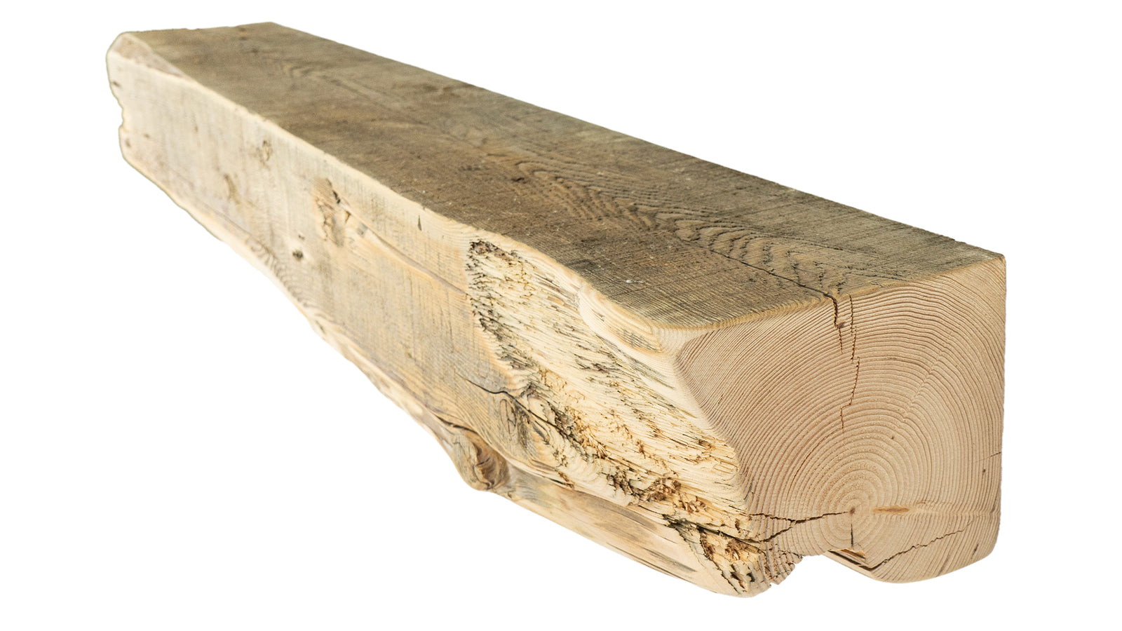 Reclaimed Wood Fireplace Mantel - Dakota Timber Co - Fireplace Mantels