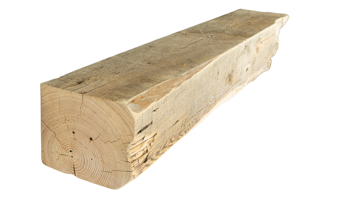 Reclaimed Wood Fireplace Mantel - Dakota Timber Co - Fireplace Mantels