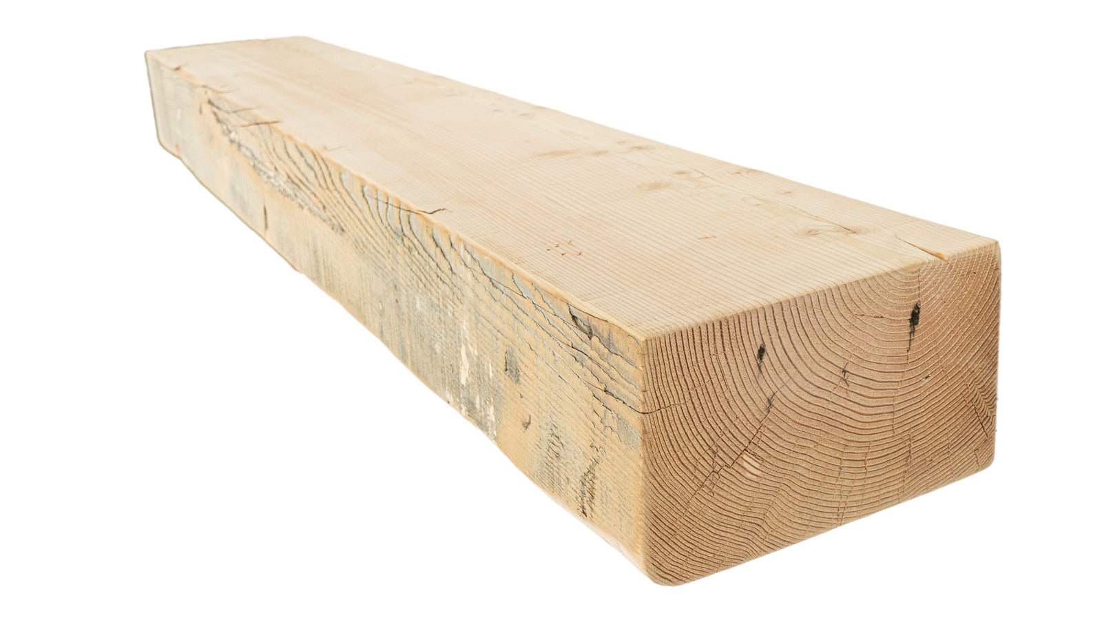 Reclaimed Wood Fireplace Mantel - Dakota Timber Co - Fireplace Mantels