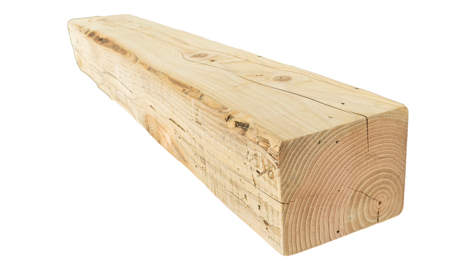 Reclaimed Wood Fireplace Mantel - Dakota Timber Co - Fireplace Mantels