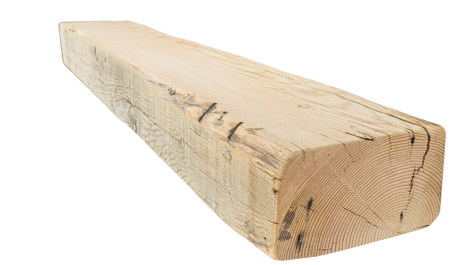 Reclaimed Wood Fireplace Mantel - Dakota Timber Co - Fireplace Mantels