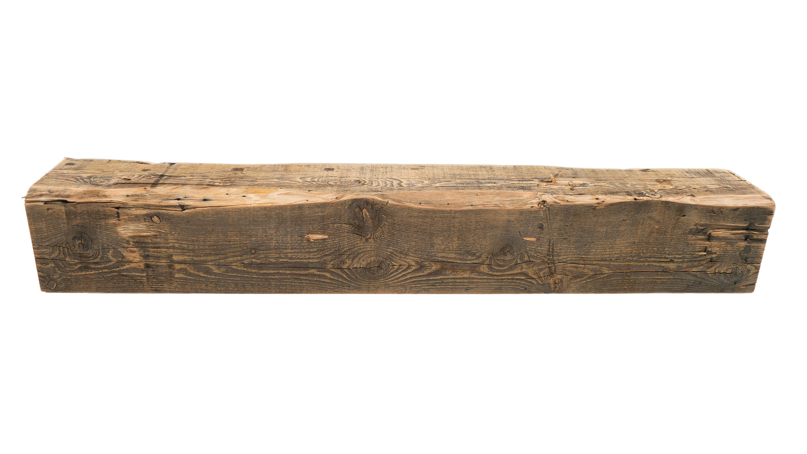 Reclaimed Wood Fireplace Mantel - Dakota Timber Co - Fireplace Mantels