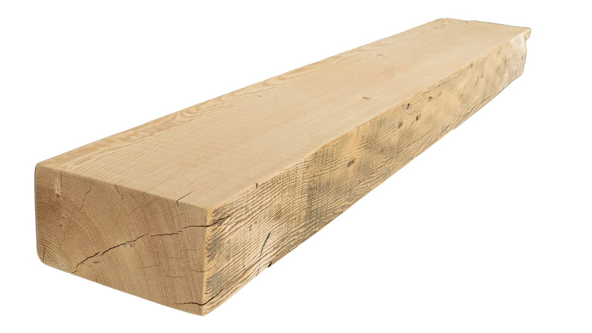 Reclaimed Wood Fireplace Mantel - Dakota Timber Co - Fireplace Mantels