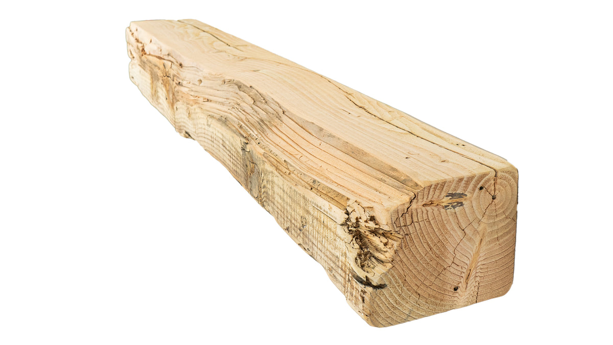 Reclaimed Wood Fireplace Mantel - Dakota Timber Co - Fireplace Mantels