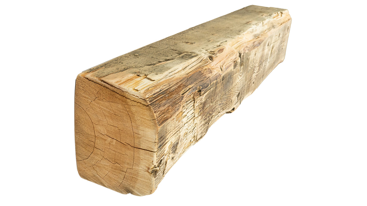 Reclaimed Wood Fireplace Mantel - Dakota Timber Co - Fireplace Mantels