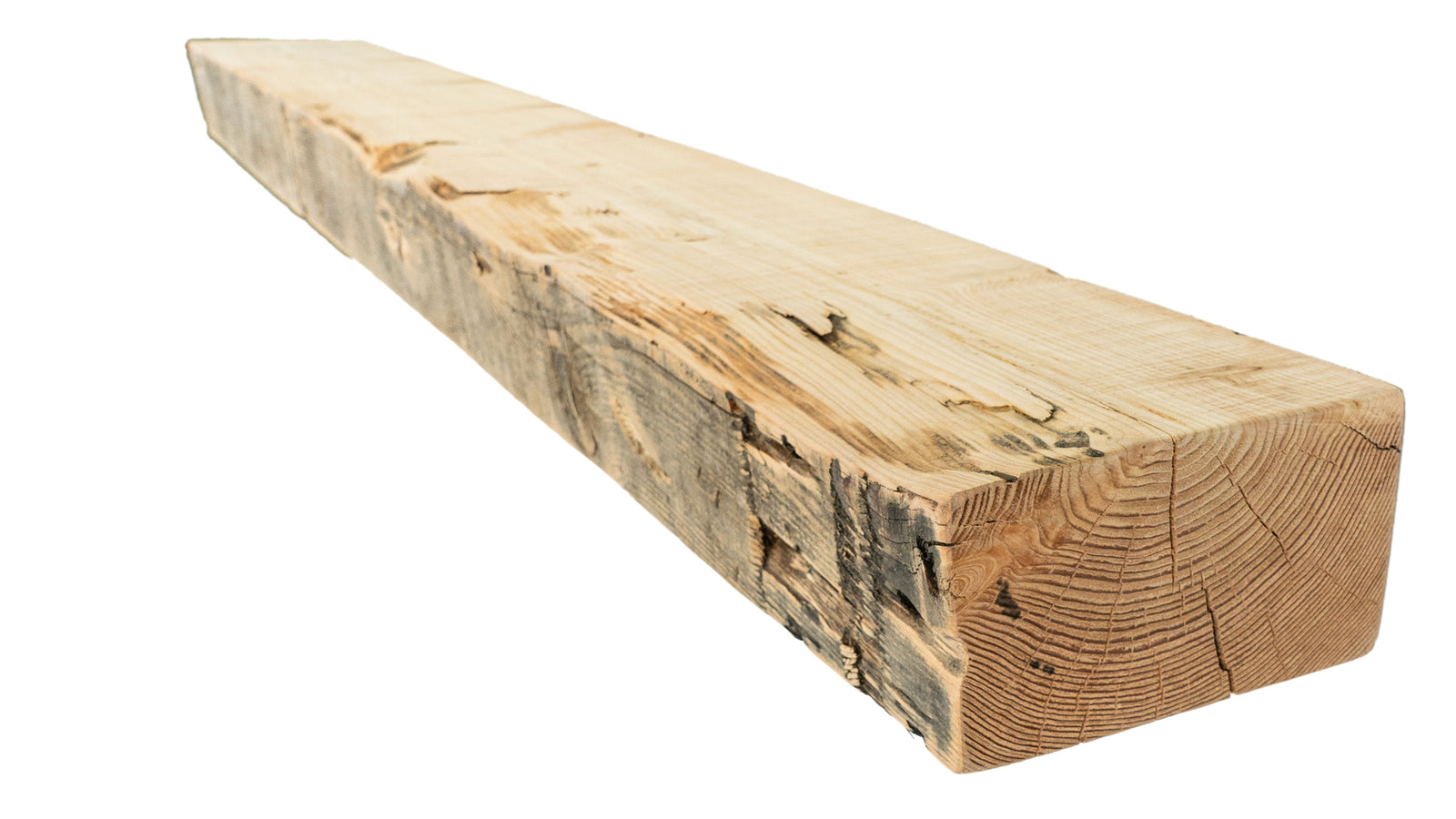 Reclaimed Wood Fireplace Mantel - Dakota Timber Co - Fireplace Mantels
