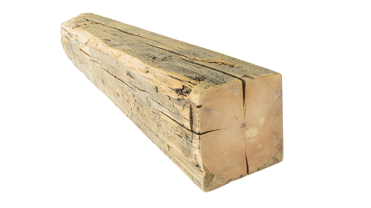 Reclaimed Wood Fireplace Mantel - Dakota Timber Co - Fireplace Mantels