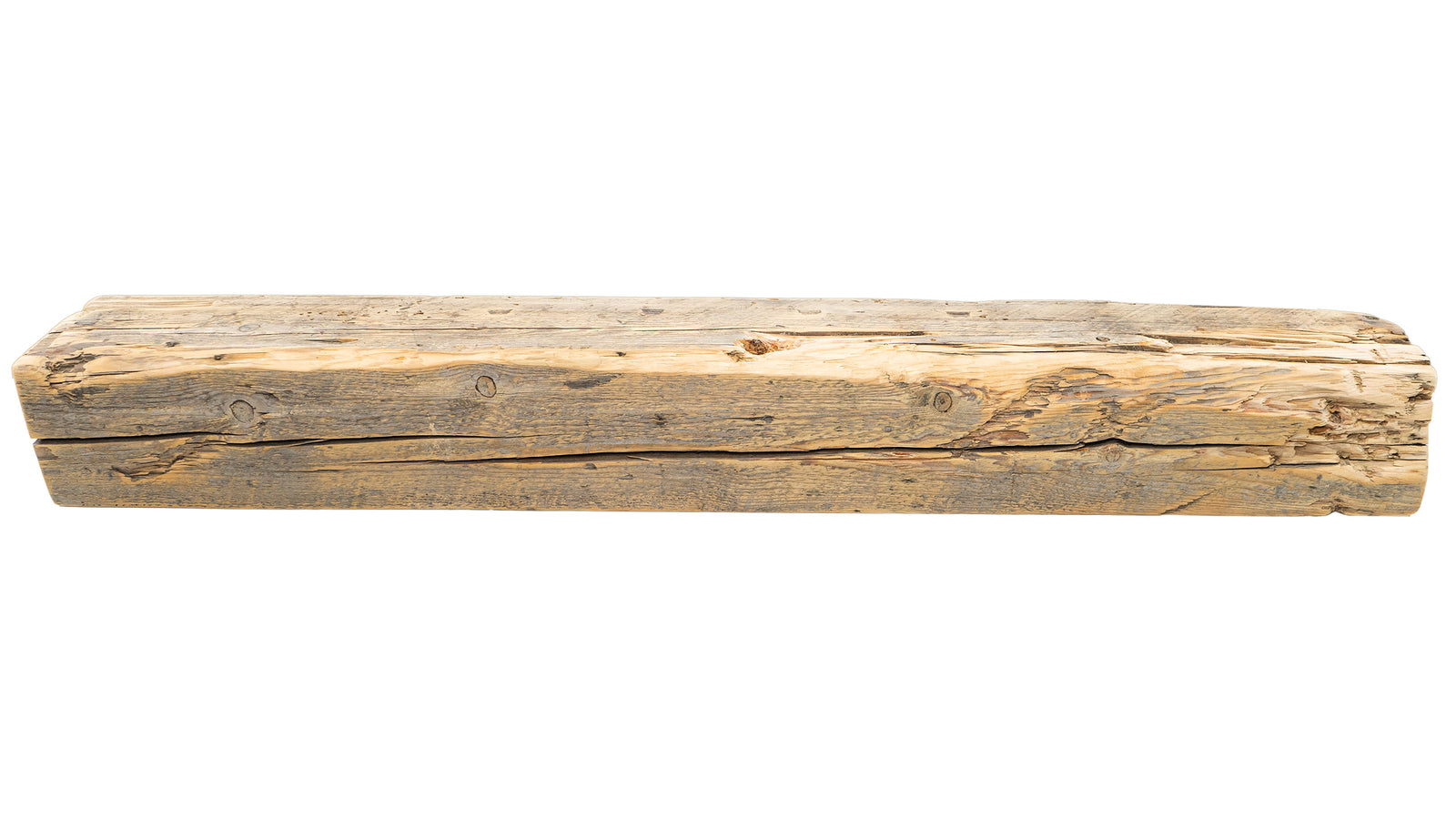 Reclaimed Wood Fireplace Mantel - Dakota Timber Co - Fireplace Mantels
