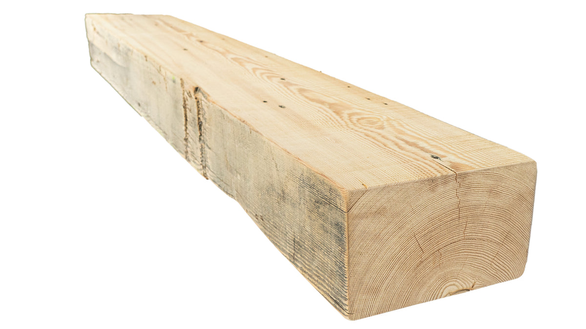 Reclaimed Wood Fireplace Mantel - Dakota Timber Co - Fireplace Mantels