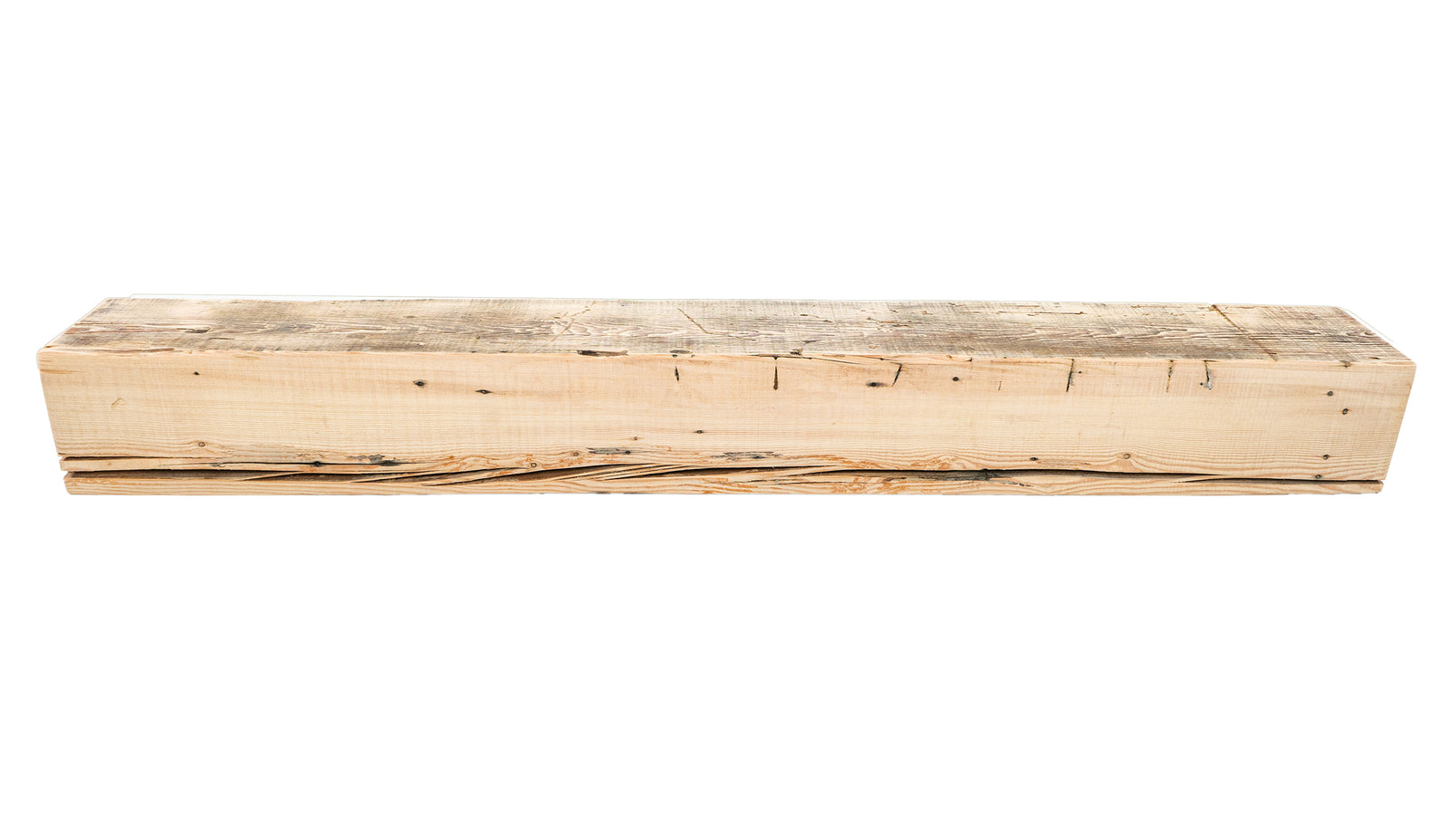 Reclaimed Wood Fireplace Mantel - Dakota Timber Co - Fireplace Mantels