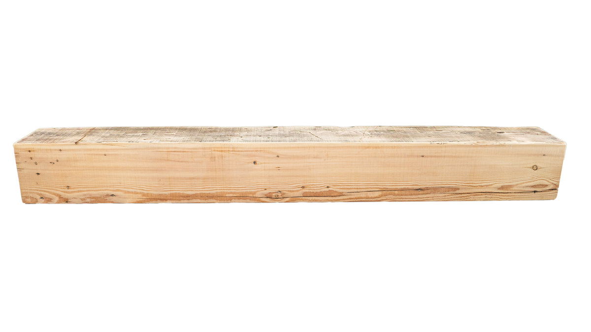 Reclaimed Wood Fireplace Mantel - Dakota Timber Co - Fireplace Mantels