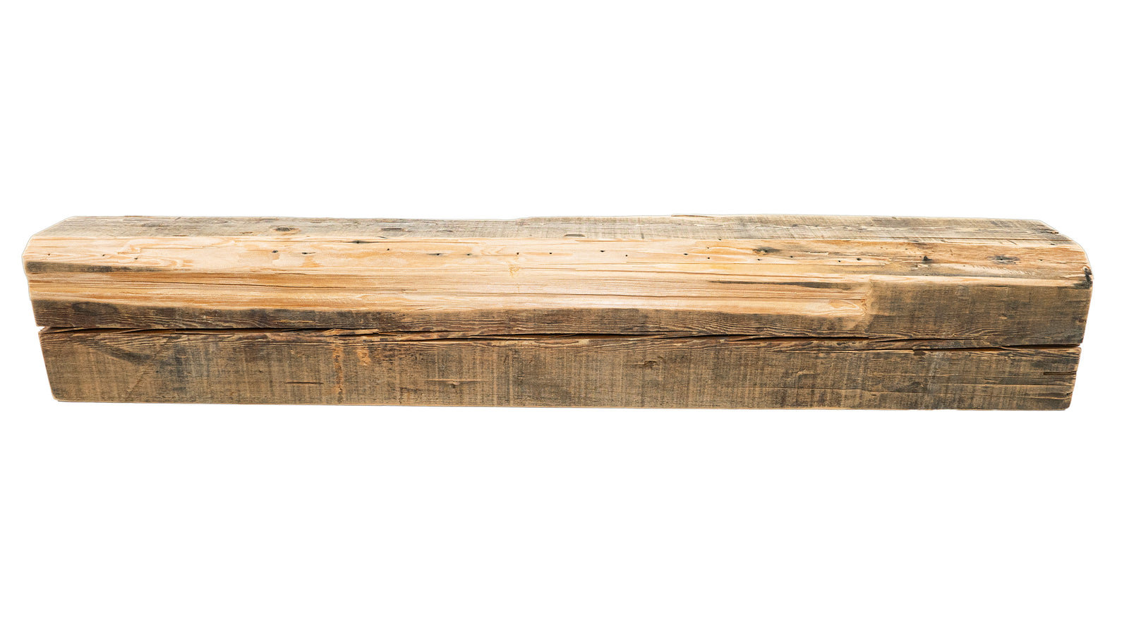 Reclaimed Wood Fireplace Mantel - Dakota Timber Co - Fireplace Mantels