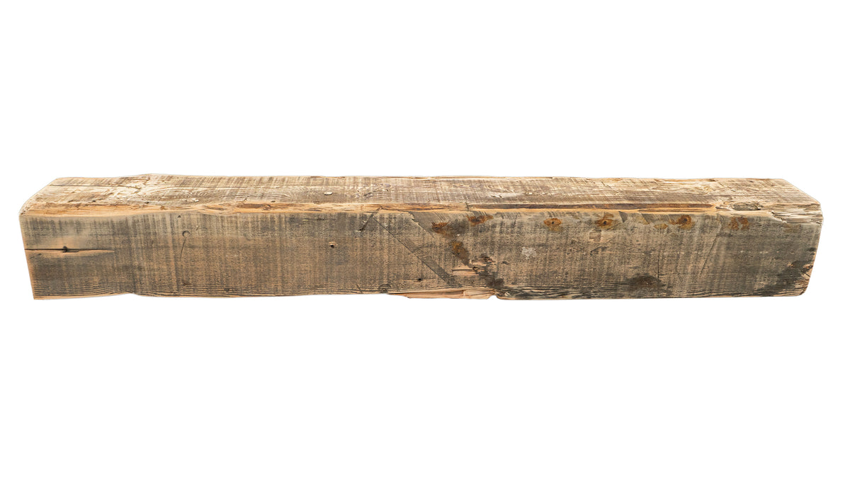 Reclaimed Wood Fireplace Mantel - Dakota Timber Co - Fireplace Mantels