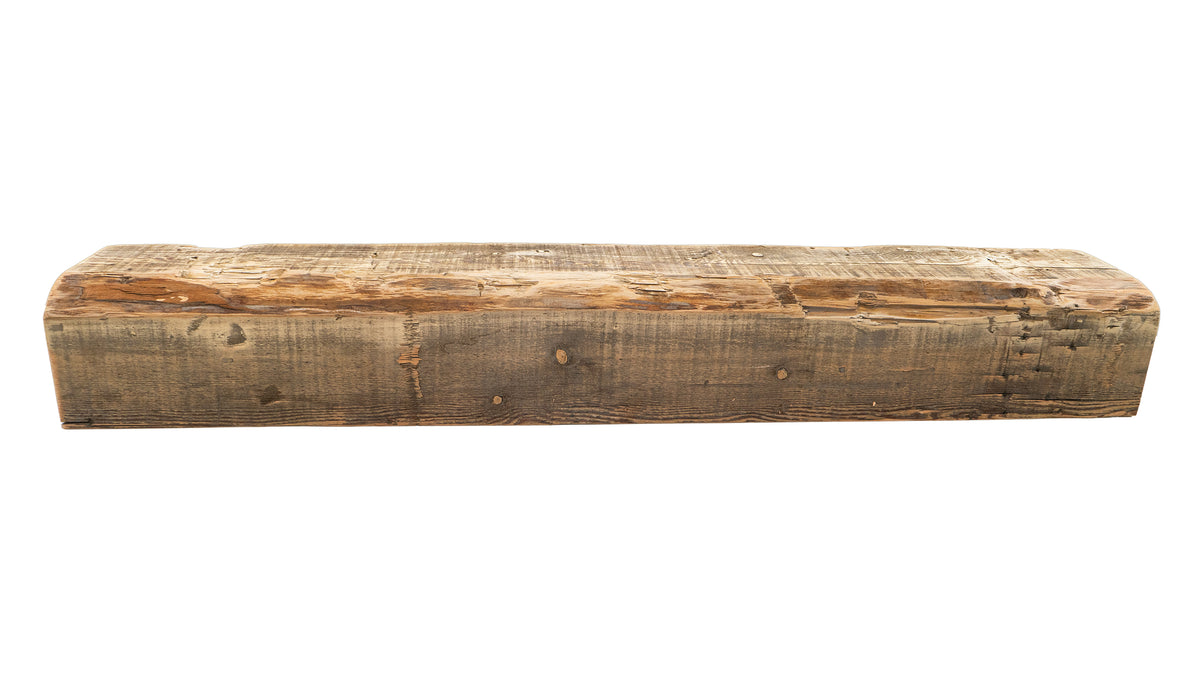 Reclaimed Wood Fireplace Mantel - Dakota Timber Co - Fireplace Mantels