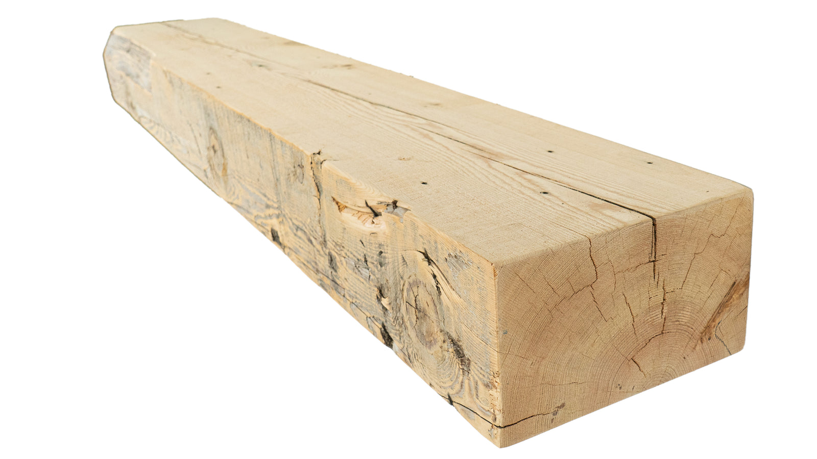 Reclaimed Wood Fireplace Mantel - Dakota Timber Co - Fireplace Mantels