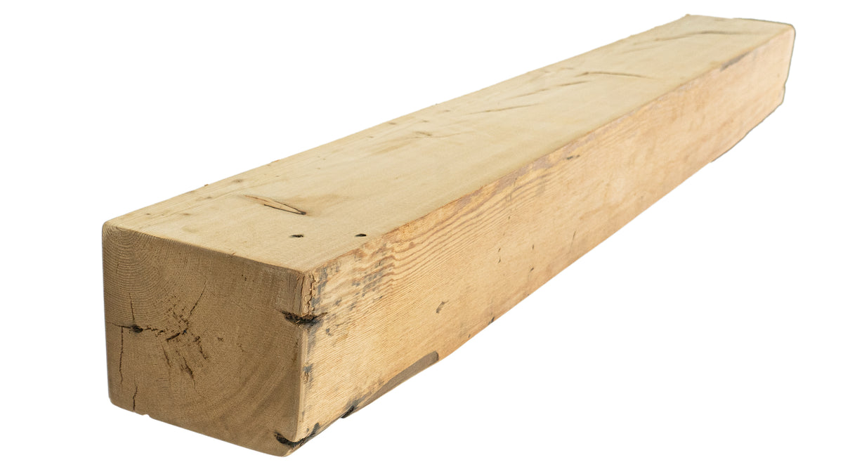 Reclaimed Wood Fireplace Mantel - Dakota Timber Co - Fireplace Mantels