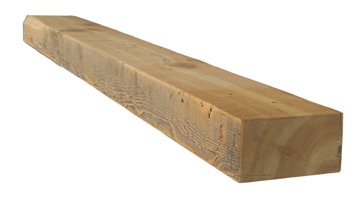Reclaimed Wood Fireplace Mantel - Dakota Timber Co - Fireplace Mantels