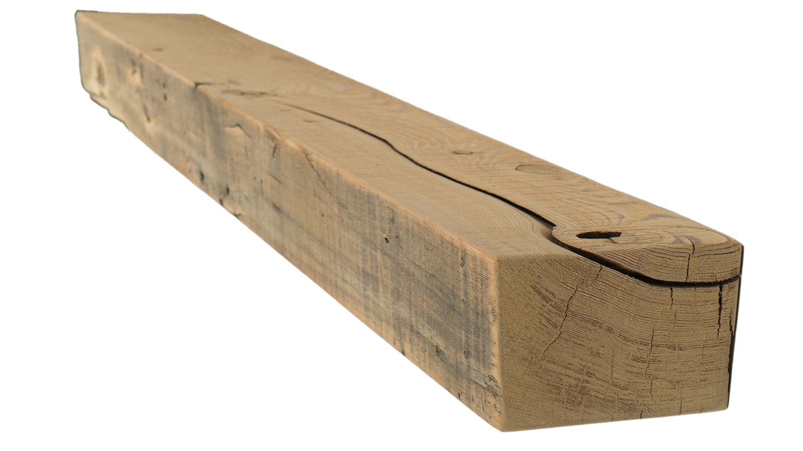 Reclaimed Wood Fireplace Mantel - Dakota Timber Co - Fireplace Mantels