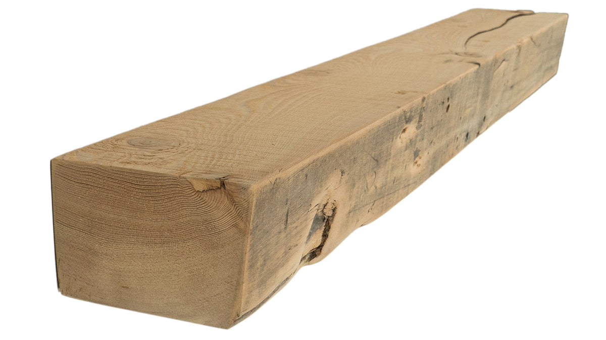 Reclaimed Wood Fireplace Mantel - Dakota Timber Co - Fireplace Mantels