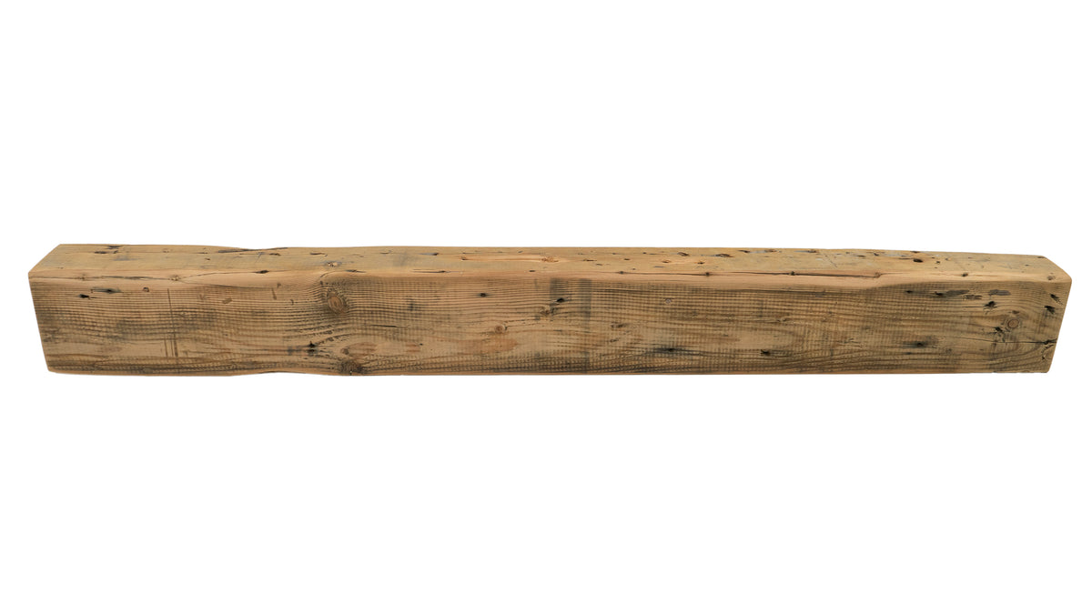 Reclaimed Wood Fireplace Mantel - Dakota Timber Co - Fireplace Mantels