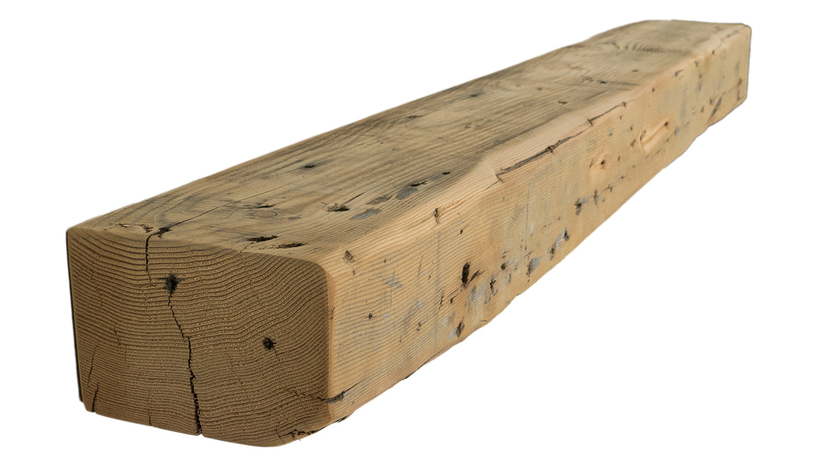 Reclaimed Wood Fireplace Mantel - Dakota Timber Co - Fireplace Mantels