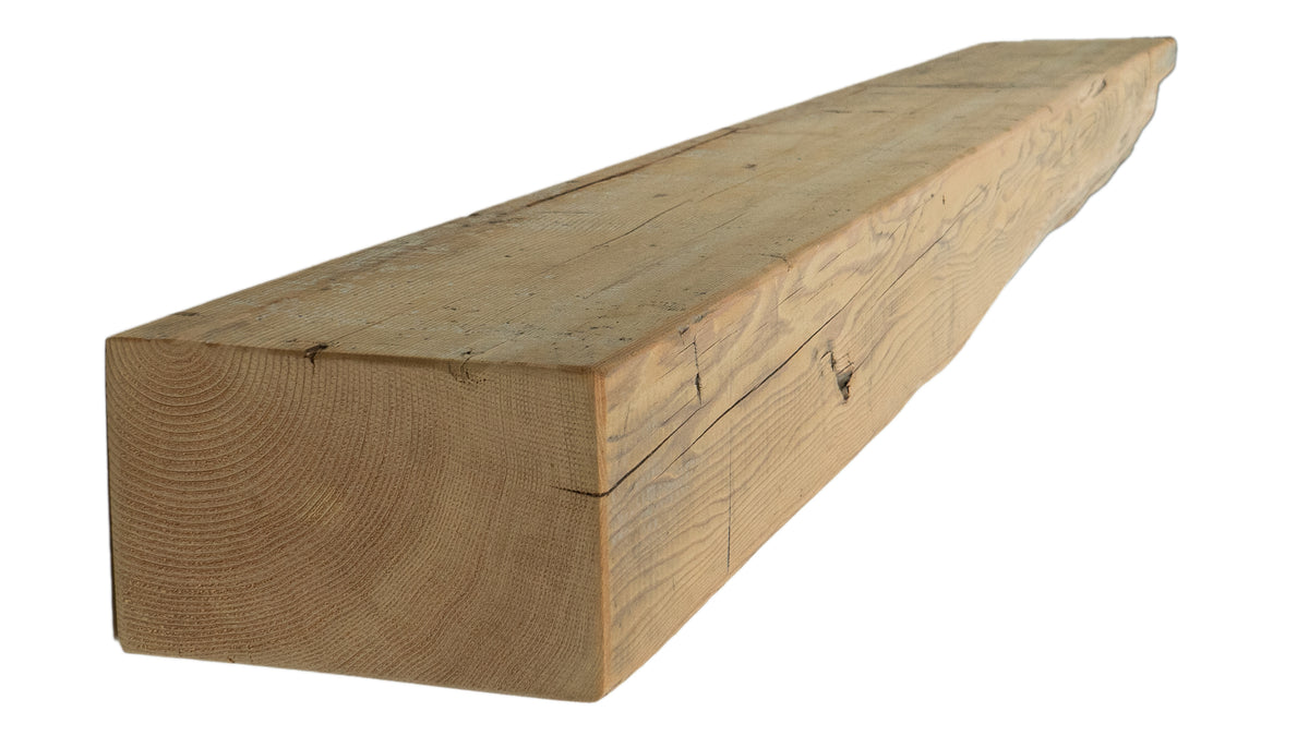 Reclaimed Wood Fireplace Mantel - Dakota Timber Co - Fireplace Mantels