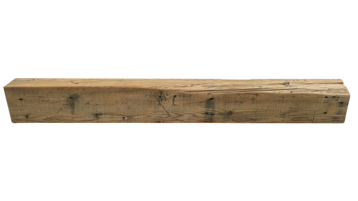 Reclaimed Wood Fireplace Mantel - Dakota Timber Co - Fireplace Mantels