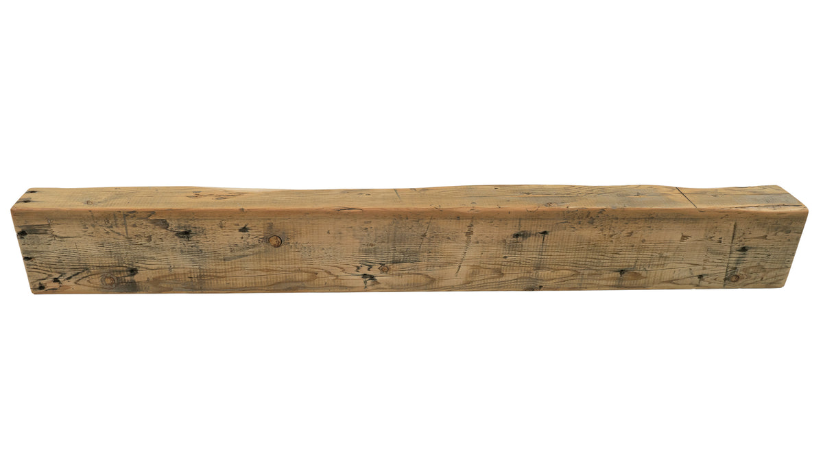 Reclaimed Wood Fireplace Mantel - Dakota Timber Co - Fireplace Mantels
