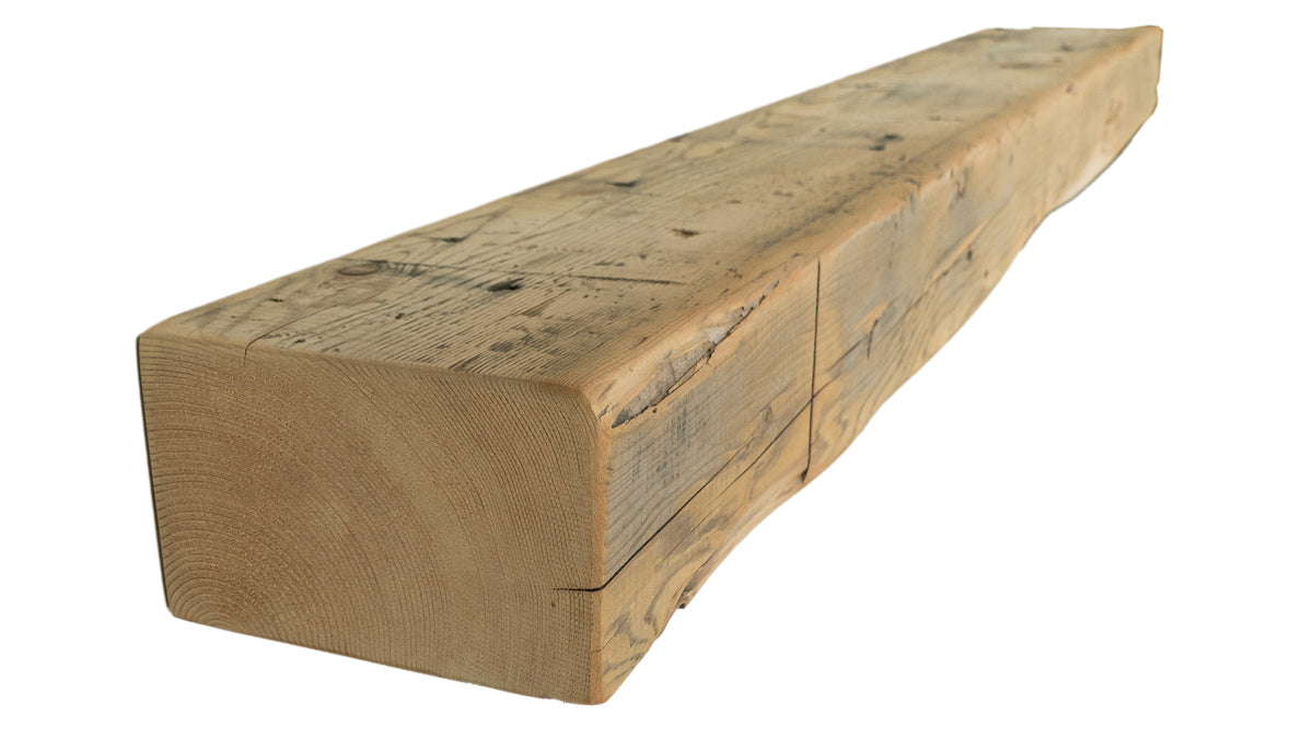 Reclaimed Wood Fireplace Mantel - Dakota Timber Co - Fireplace Mantels