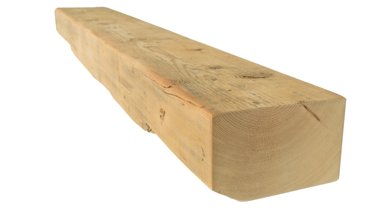 Reclaimed Wood Fireplace Mantel - Dakota Timber Co - Fireplace Mantels