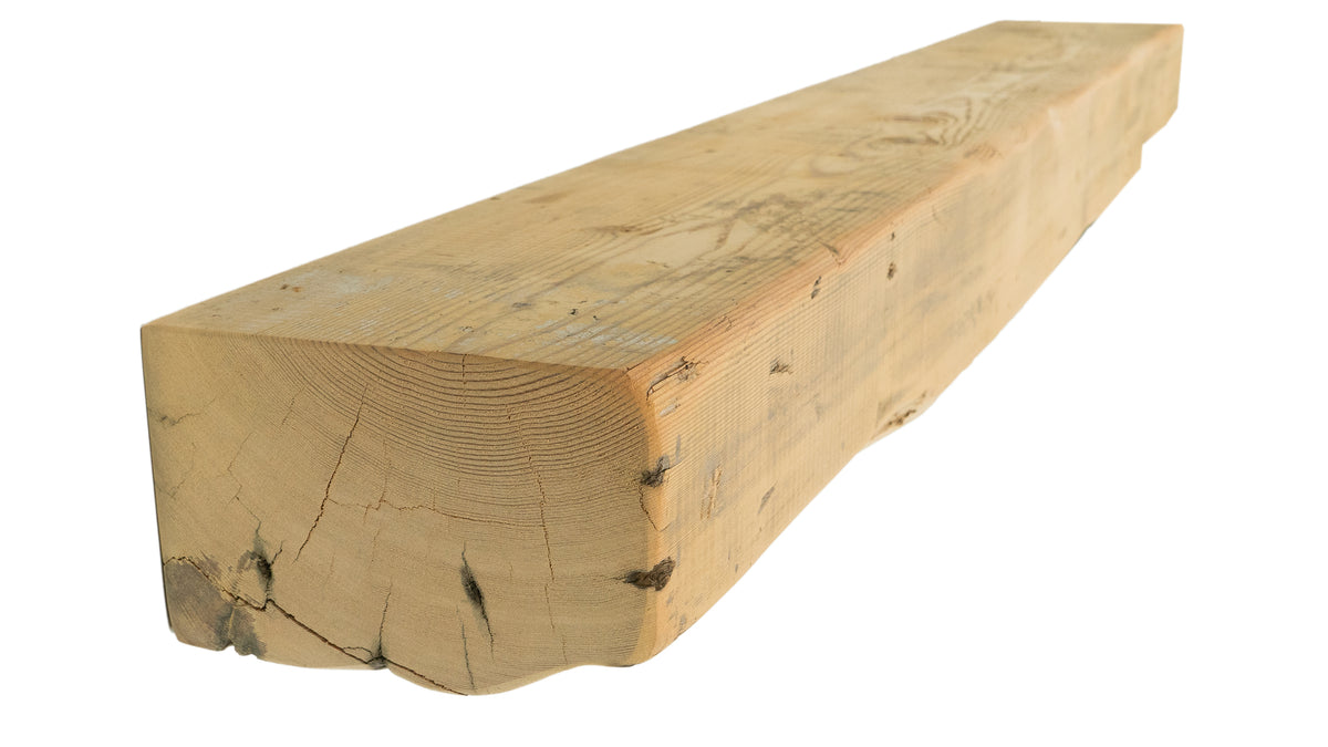 Reclaimed Wood Fireplace Mantel - Dakota Timber Co - Fireplace Mantels