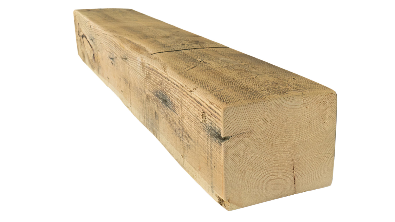 Reclaimed Wood Fireplace Mantel - Dakota Timber Co - Fireplace Mantels