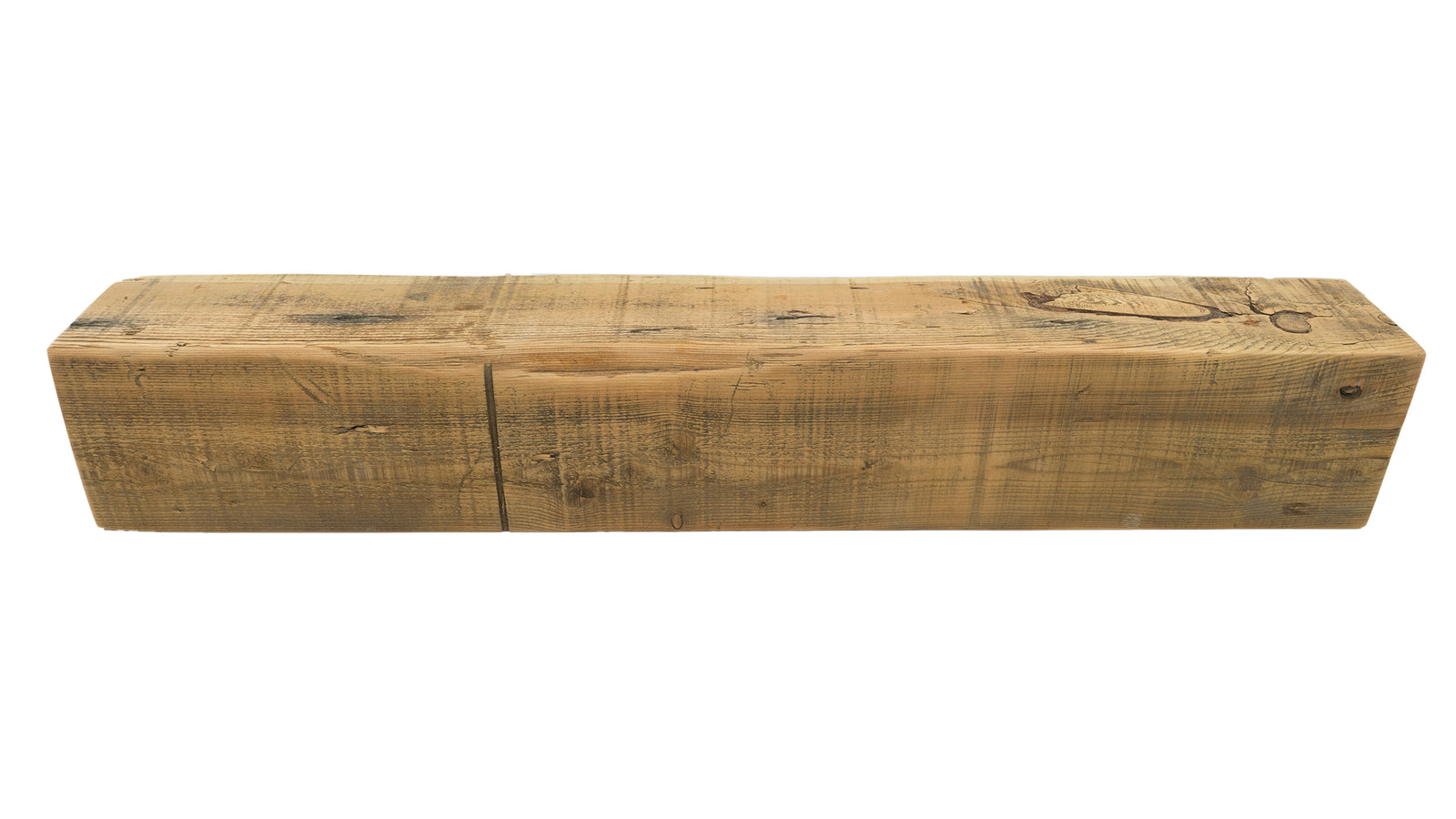 Reclaimed Wood Fireplace Mantel - Dakota Timber Co - Fireplace Mantels