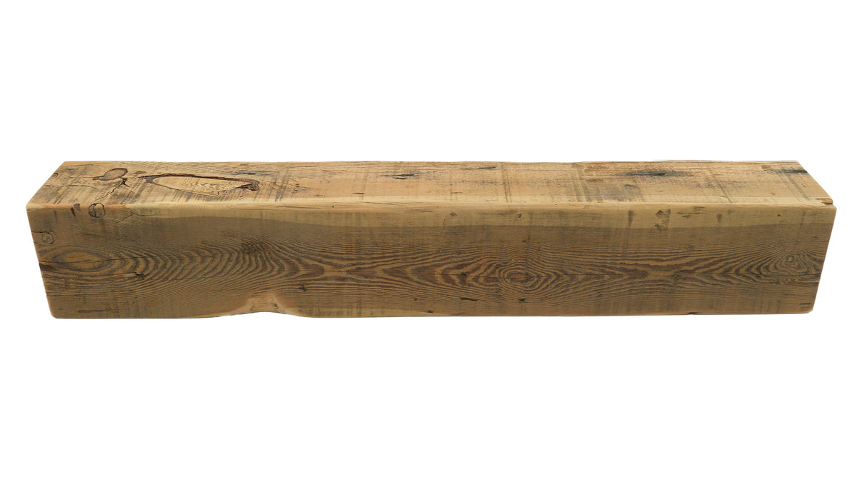 Reclaimed Wood Fireplace Mantel - Dakota Timber Co - Fireplace Mantels