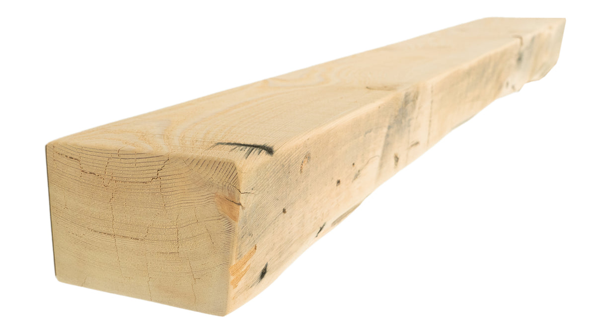 Reclaimed Wood Fireplace Mantel - Dakota Timber Co - Fireplace Mantels
