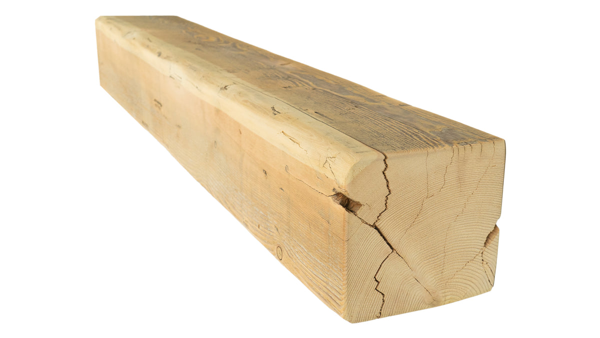 Reclaimed Wood Fireplace Mantel - Dakota Timber Co - Fireplace Mantels