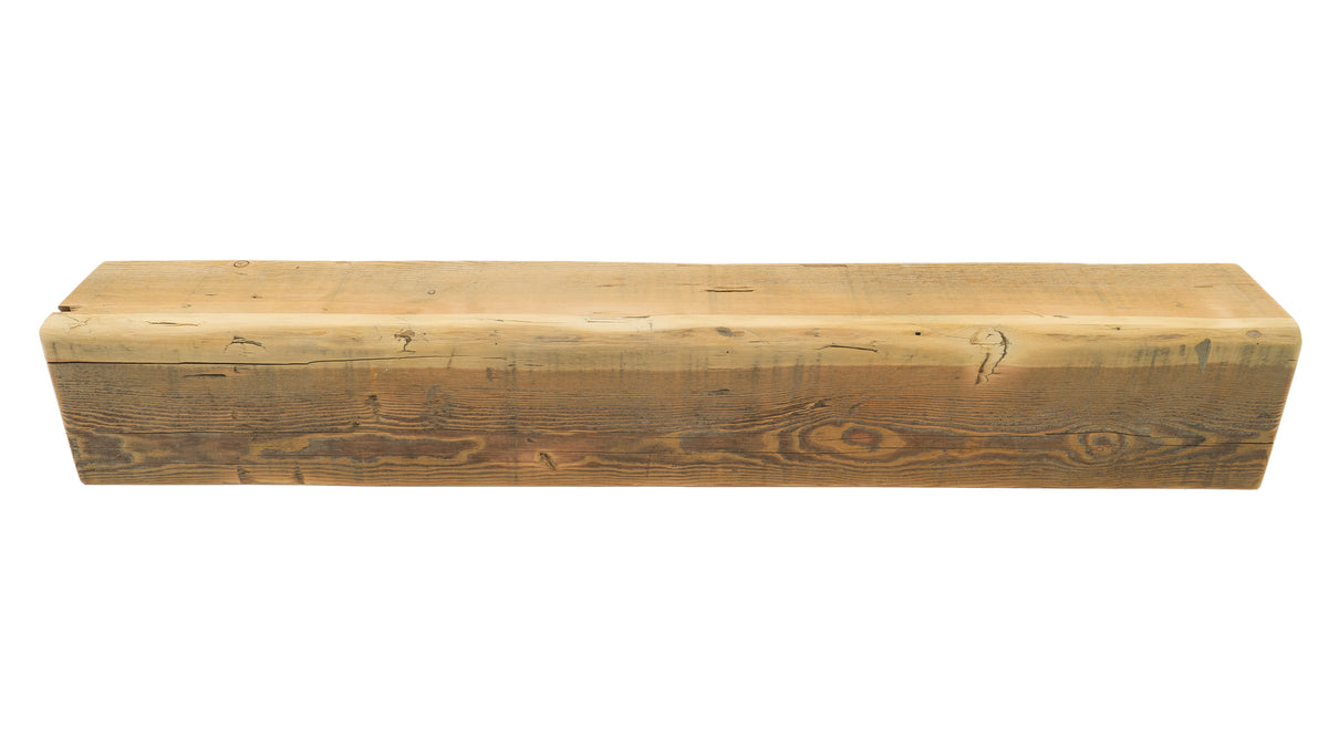 Reclaimed Wood Fireplace Mantel - Dakota Timber Co - Fireplace Mantels