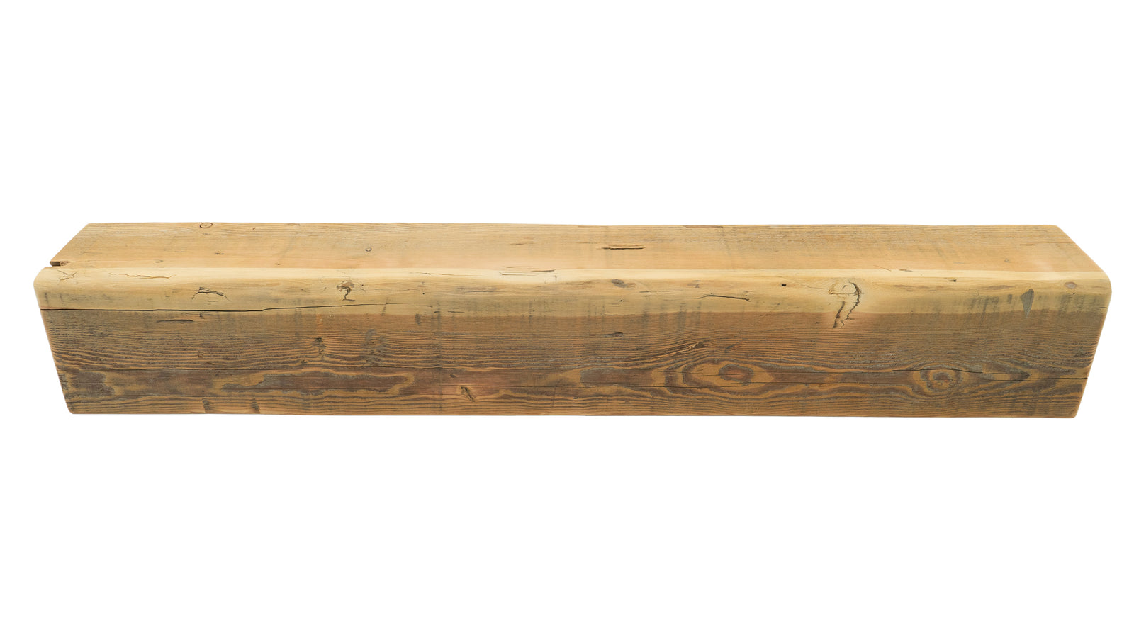 Reclaimed Wood Fireplace Mantel - Dakota Timber Co - Fireplace Mantels