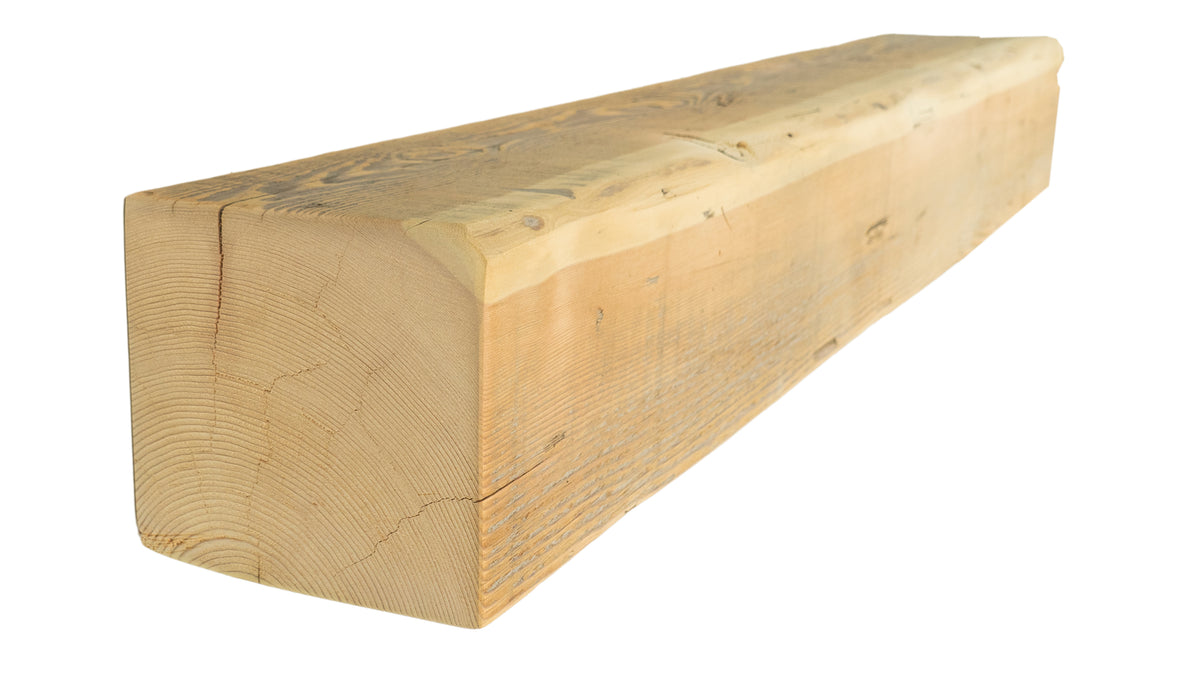 Reclaimed Wood Fireplace Mantel - Dakota Timber Co - Fireplace Mantels
