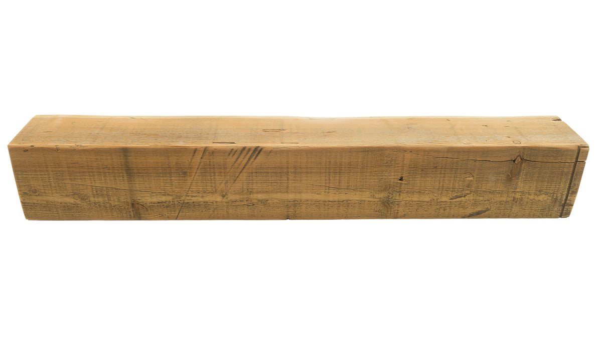 Reclaimed Wood Fireplace Mantel - Dakota Timber Co - Fireplace Mantels