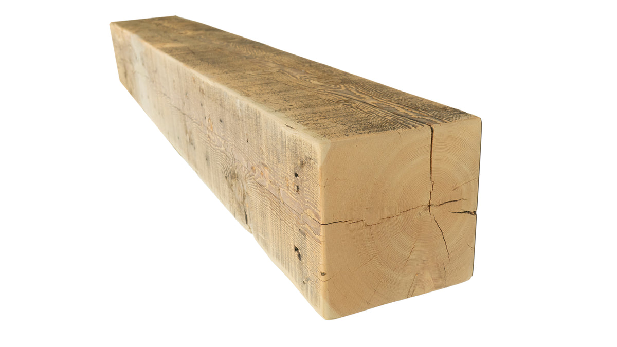 Reclaimed Wood Fireplace Mantel - Dakota Timber Co - Fireplace Mantels