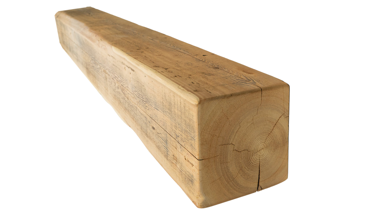 Reclaimed Wood Fireplace Mantel - Dakota Timber Co - Fireplace Mantels