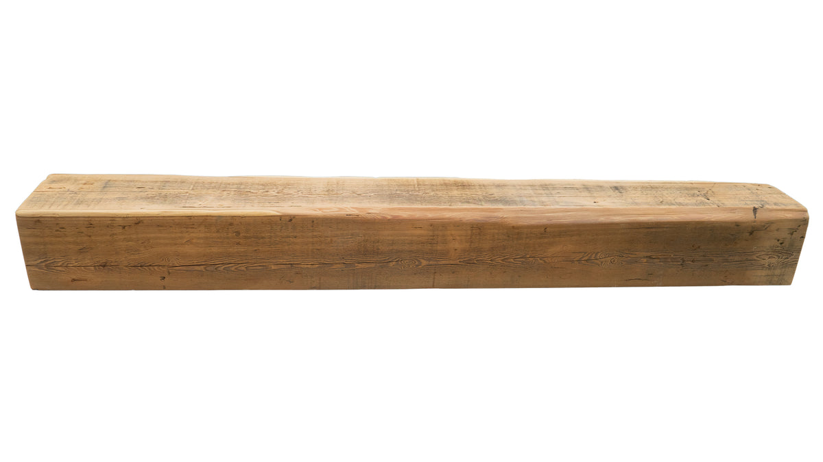 Reclaimed Wood Fireplace Mantel - Dakota Timber Co - Fireplace Mantels