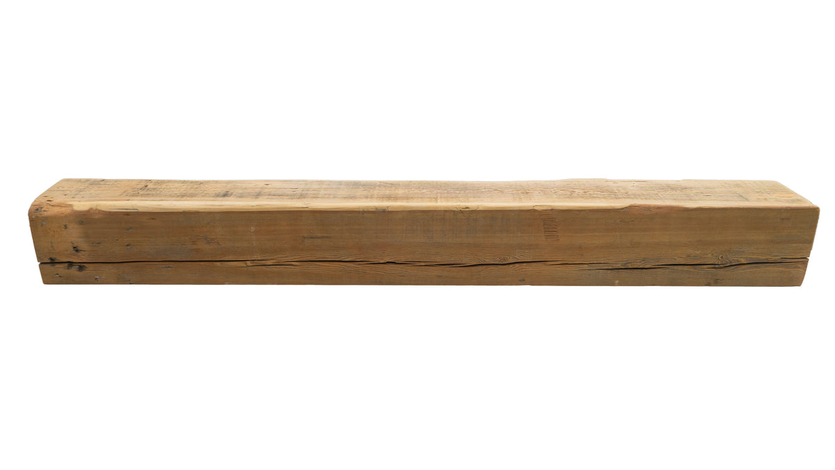 Reclaimed Wood Fireplace Mantel - Dakota Timber Co - Fireplace Mantels